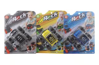 Obrázek z Auto jeep na setrvačník, velká kola, 3dr na kartě 